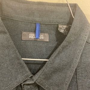 Kenneth Cole REACTION long sleeve denim shirt.